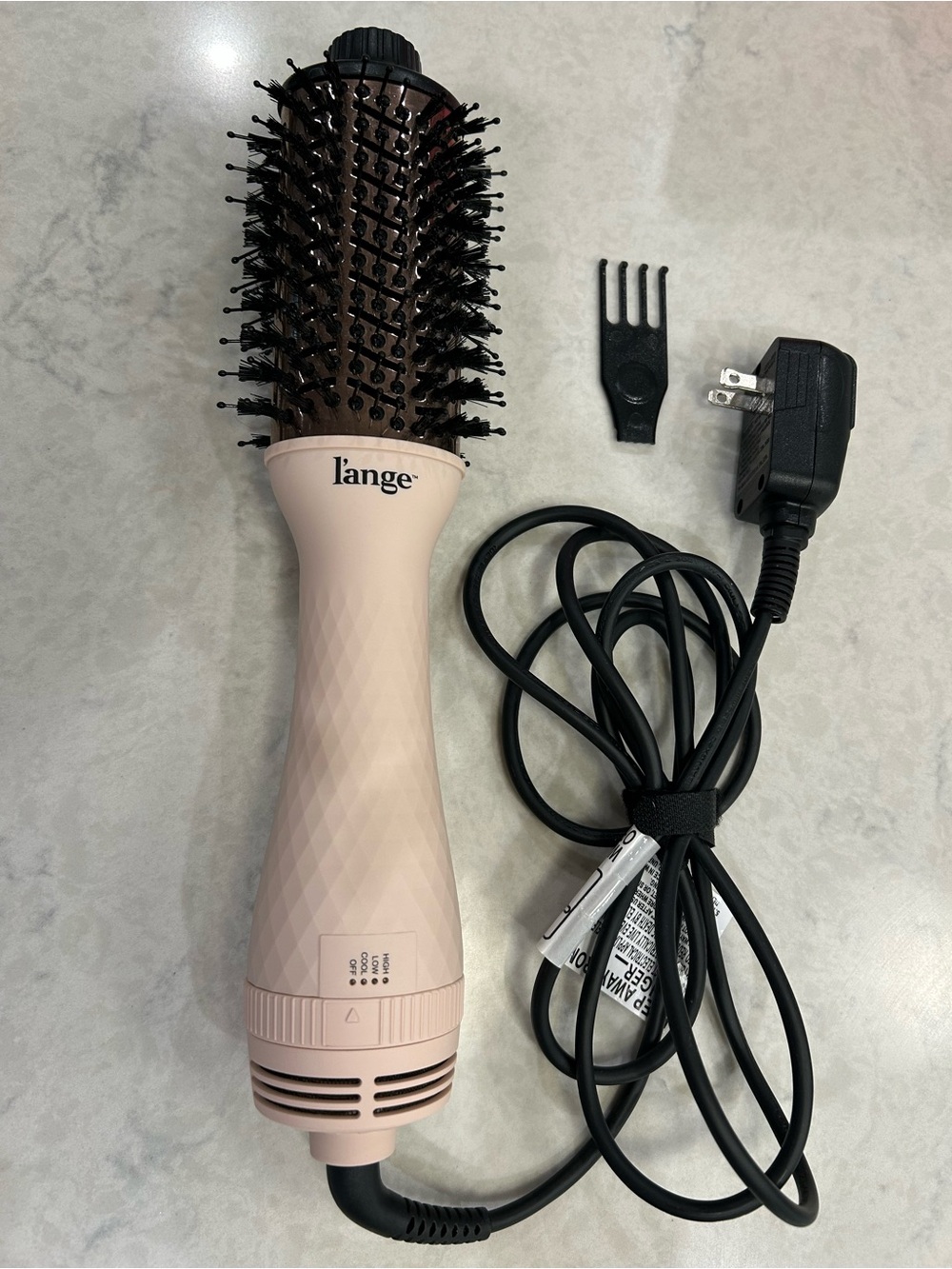 L’ange Hair Le Volume 2-in-1 Titanium Brush Dryer